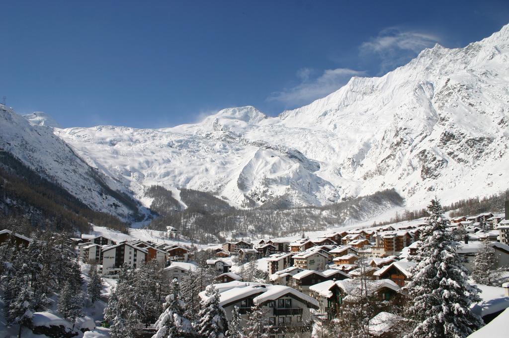 Hotel Garni Domino Saas-Fee Ngoại thất bức ảnh