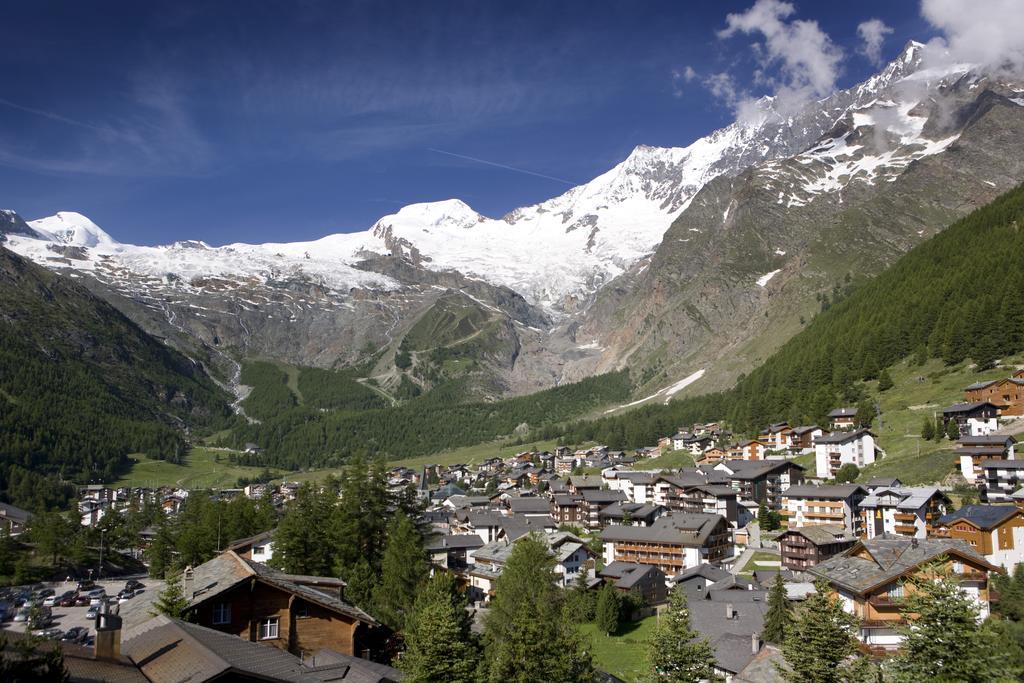 Hotel Garni Domino Saas-Fee Ngoại thất bức ảnh