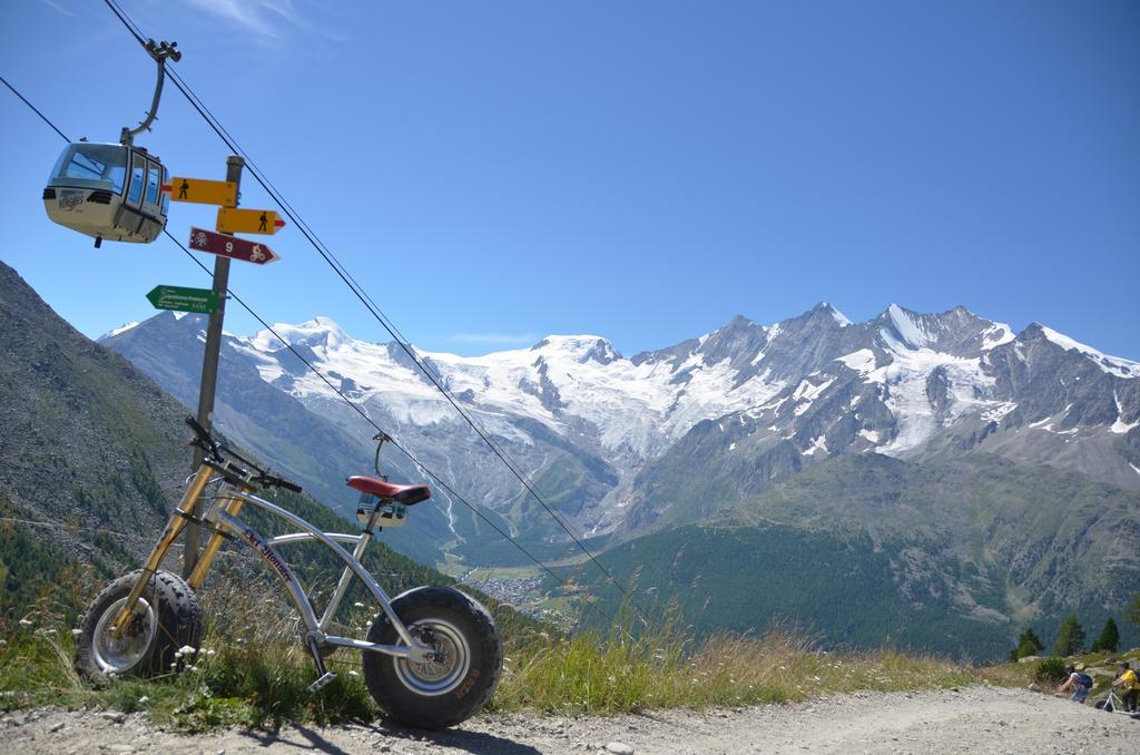 Hotel Garni Domino Saas-Fee Ngoại thất bức ảnh